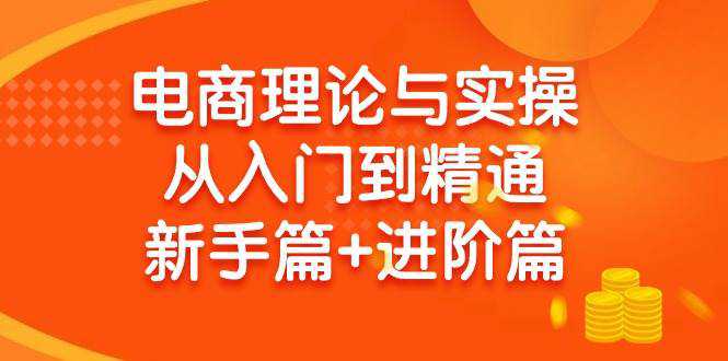 电商理论与实操从入门到精通 新手篇+进阶篇